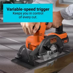BLACK+DECKER 20-volt Max 5-1/2-in Cordless Circular Saw (Bare Tool)