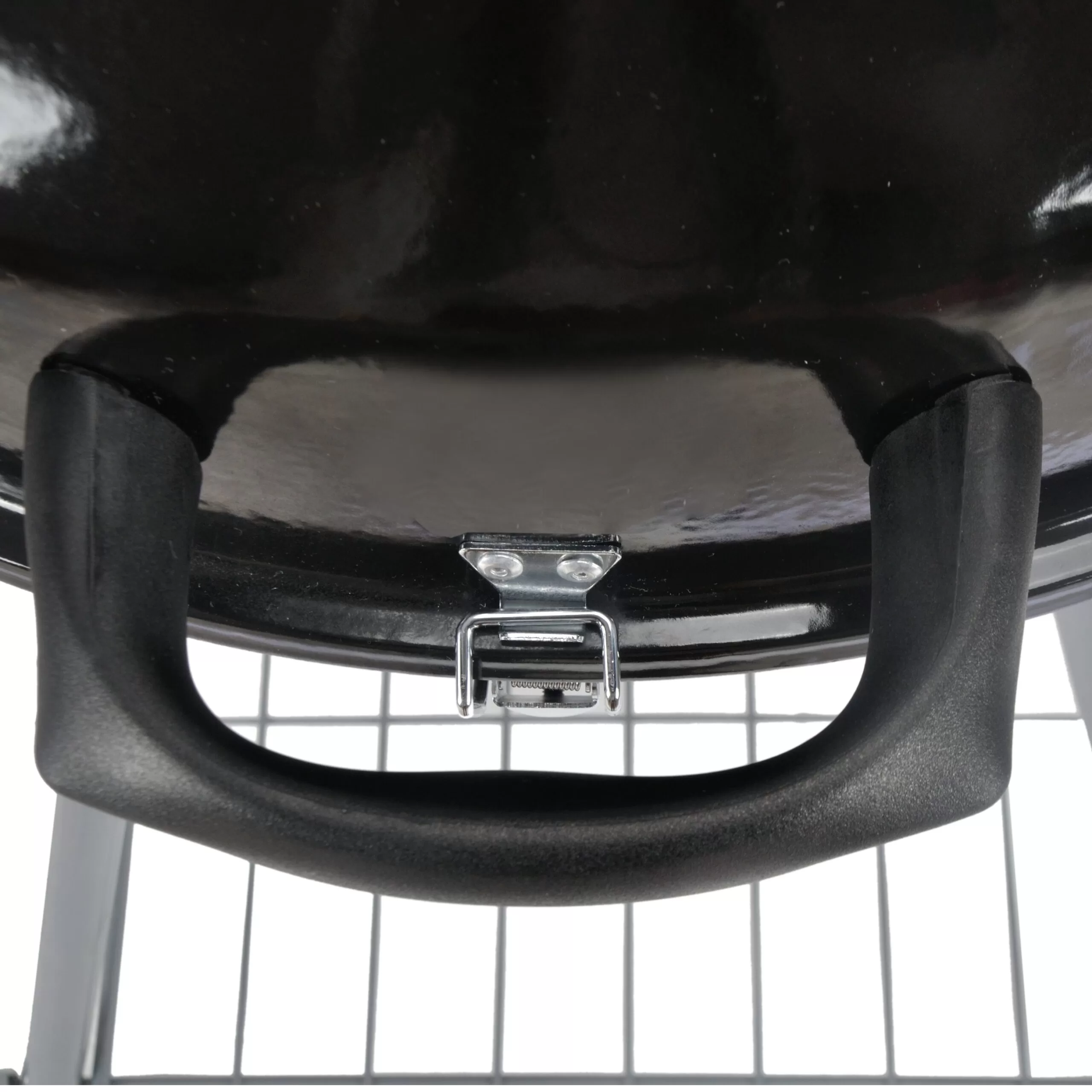 Mr. Bar-B-Q 22.17-in W Black/Porcelain Kettle Charcoal Grill