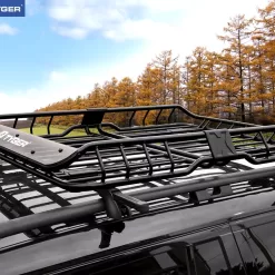Tyger Auto TG-RK1B942B Heavy Duty Roof Mounted Cargo Basket Rack | L57.5