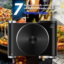 Cusimax Hot Plate Electric Burner, Single Burner Cast Iron hot plates