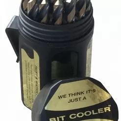 Drill America 29-Piece Assorted Black and Gold Coated Hss Twist Drill Bit Set