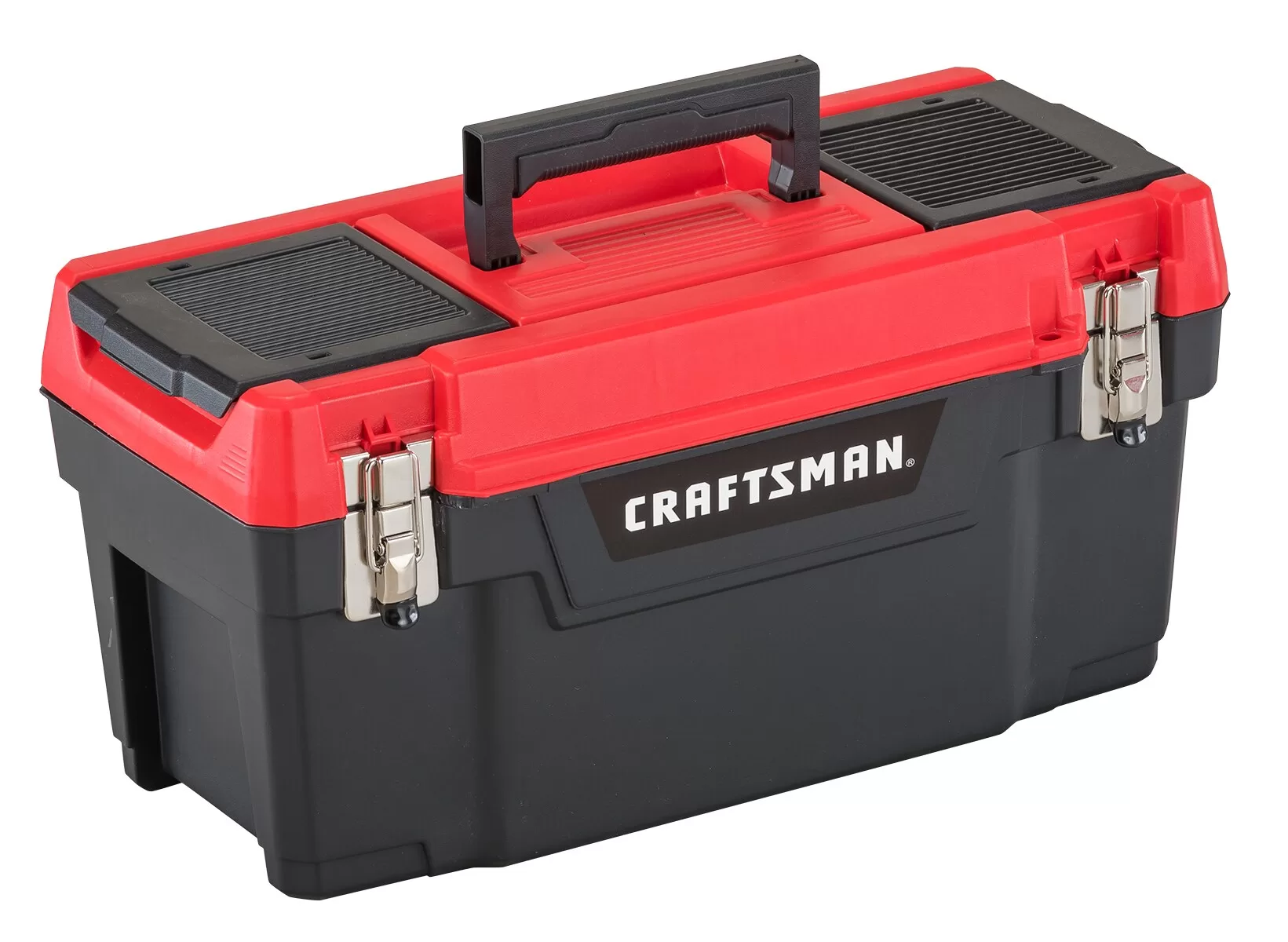 CRAFTSMAN 25-in Multiple Colors/Finishes Plastic Lockable Tool Box