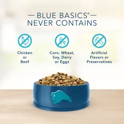 Blue Buffalo Blue Basics Skin & Stomach Care Natural Adult Salmon & Potato Dry Dog Food, 24 lbs.