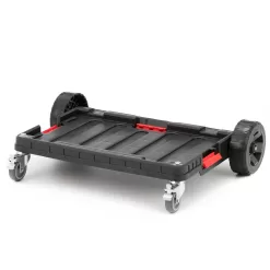 Qbrick System QS ONE 29.3-in Black Metal Wheels Lockable Tool Box