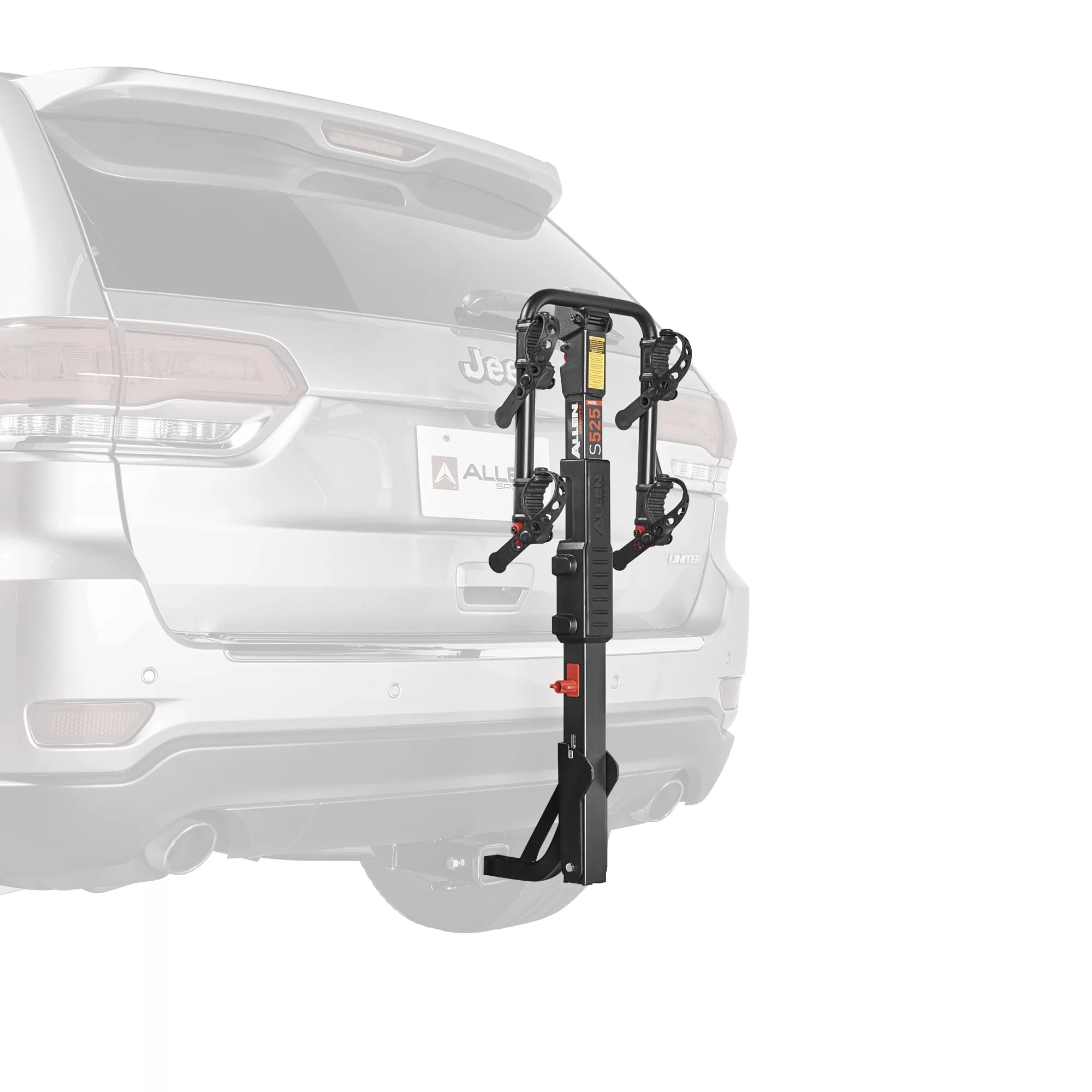 Allen Sports Premier 2-Bicycle Hitch Mounted Bike Rack Carrier, S-525