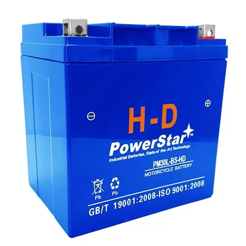 PowerStar 12V 30 Amp Hour ES-TX30L Battery for Polaris Ranger, Sportsman