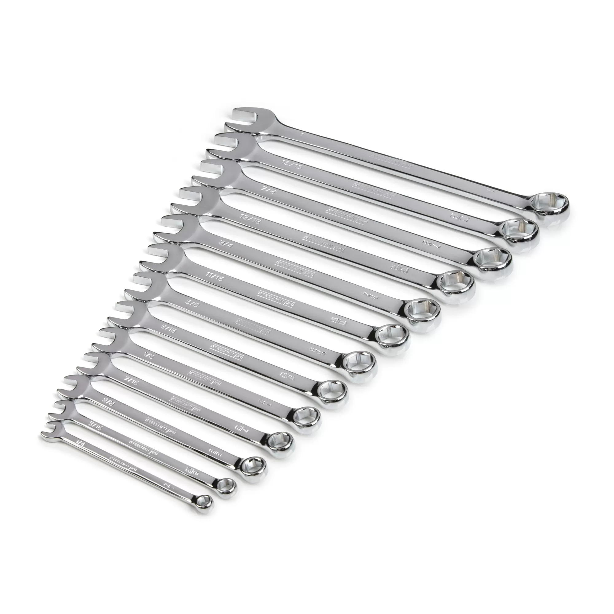 STEELMAN PRO 13-Piece Set 6-point Standard (SAE) Combination Wrench