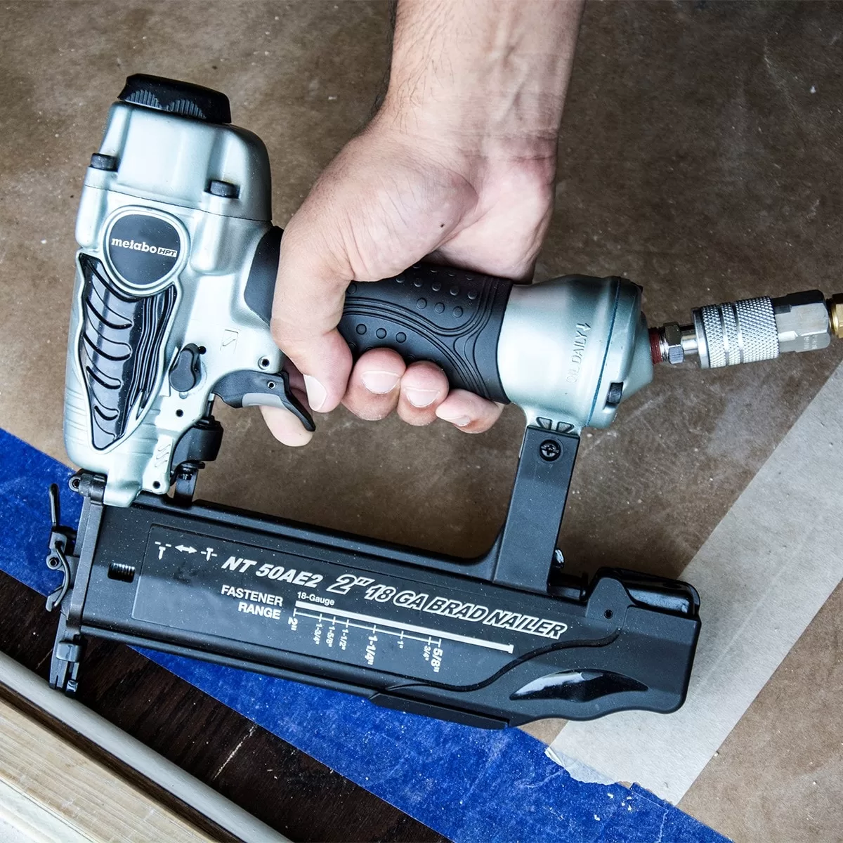 Metabo HPT 2-in 18-Gauge Pneumatic Brad Nailer