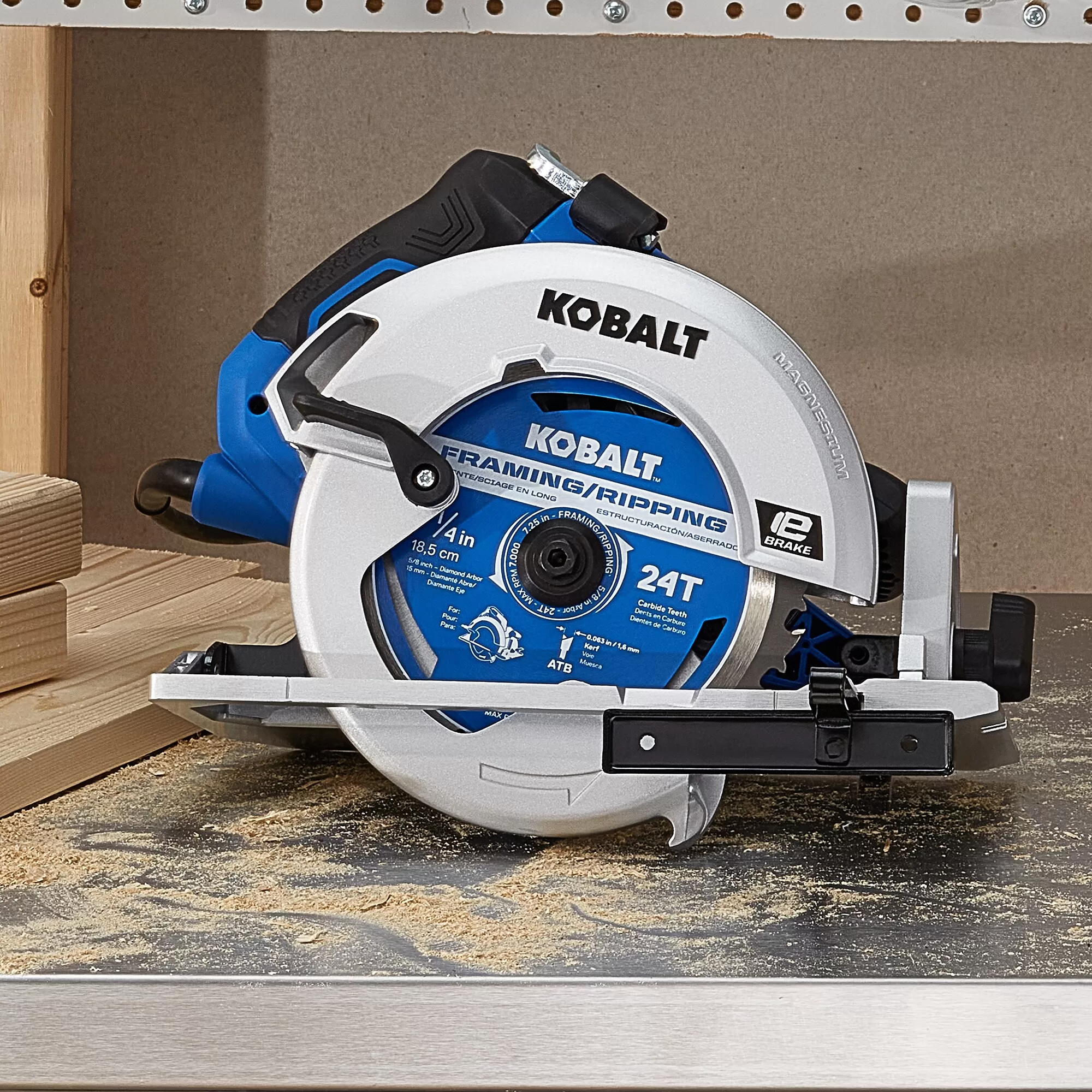 Kobalt 15-Amp 7-1/4-in Corded Circular Saw
