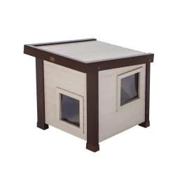 New Age Pet Composite Outdoor Small Cat Pet House