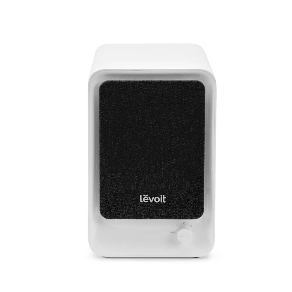 Levoit 3-Speed Black True HEPA Air Purifier (Covers: 161-sq ft)