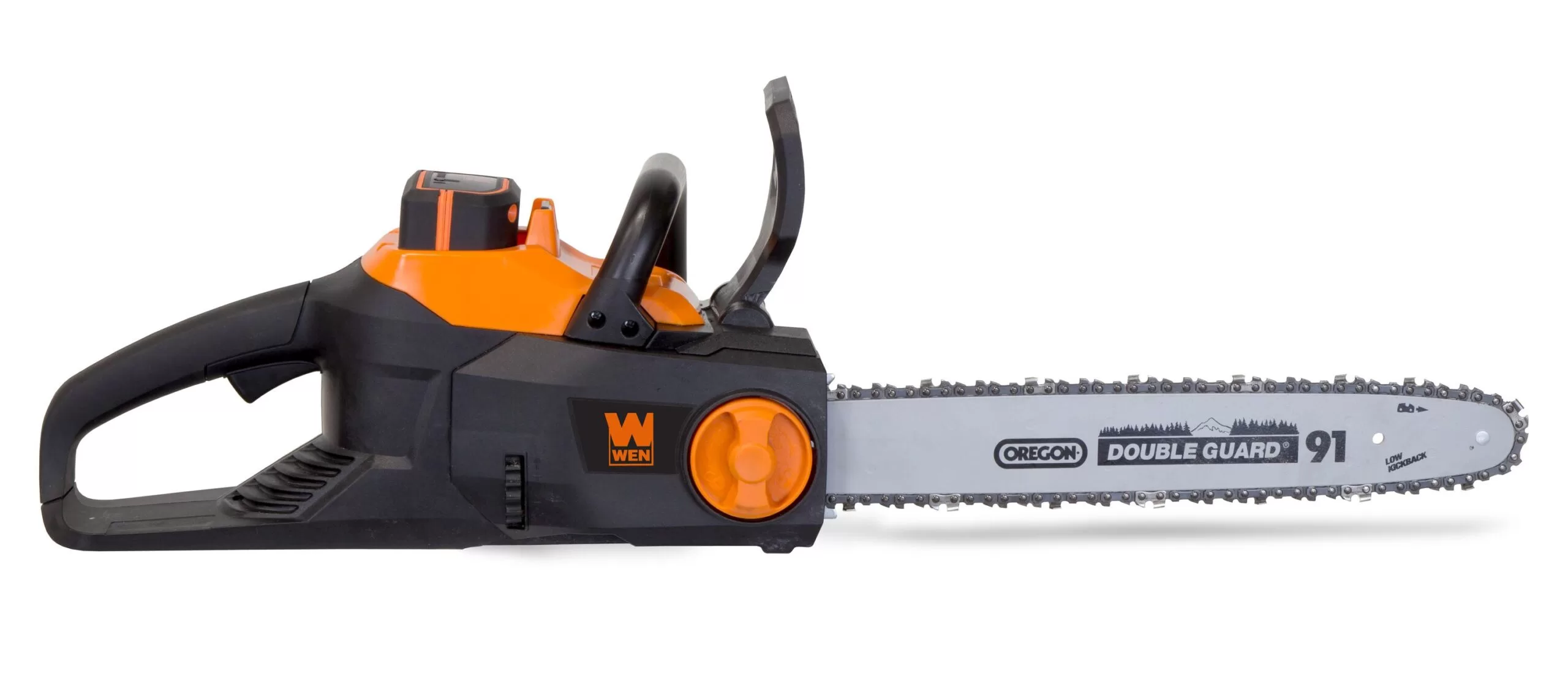 WEN 40-volt Max 16-in Brushless Battery Chainsaw 4 Ah (Battery and Charger Not Included)