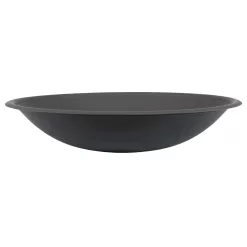 Sunnydaze Decor 23.25-in W Black Steel Wood-Burning Fire Pit