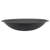 Sunnydaze Decor 23.25-in W Black Steel Wood-Burning Fire Pit