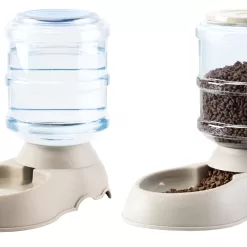 PawsMark 125.11-oz Plastic Dog/Cat Automatic Feeder