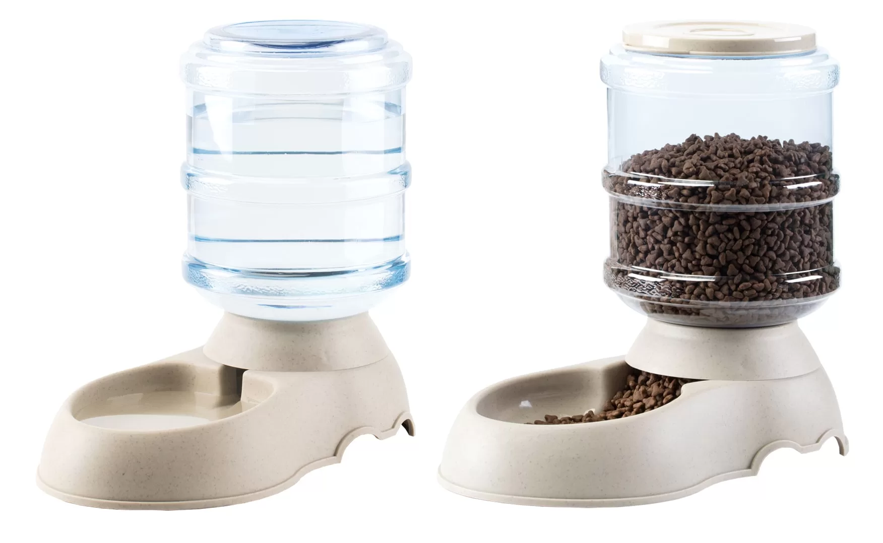 PawsMark 125.11-oz Plastic Dog/Cat Automatic Feeder