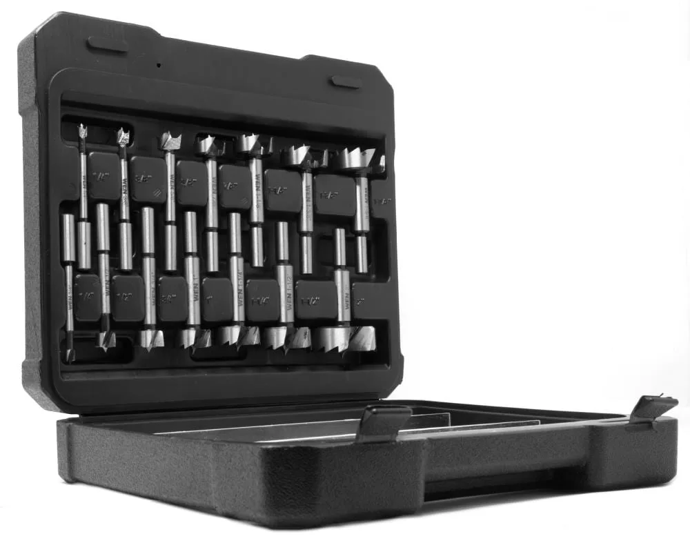 WEN 14-Piece 2-in Woodboring Forstner Drill Bit Set