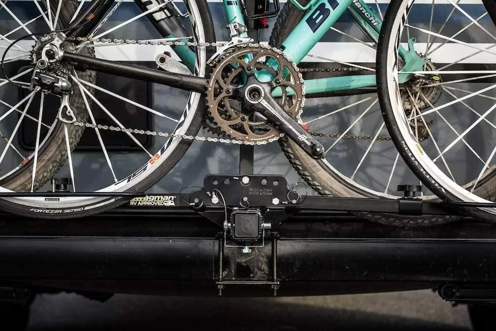 Swagman Traveler XC2 2 Inch Hitch Receiver Bike Rack with Bumper Adapter