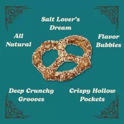 Unique Snacks Extra Salt Splits Pretzels