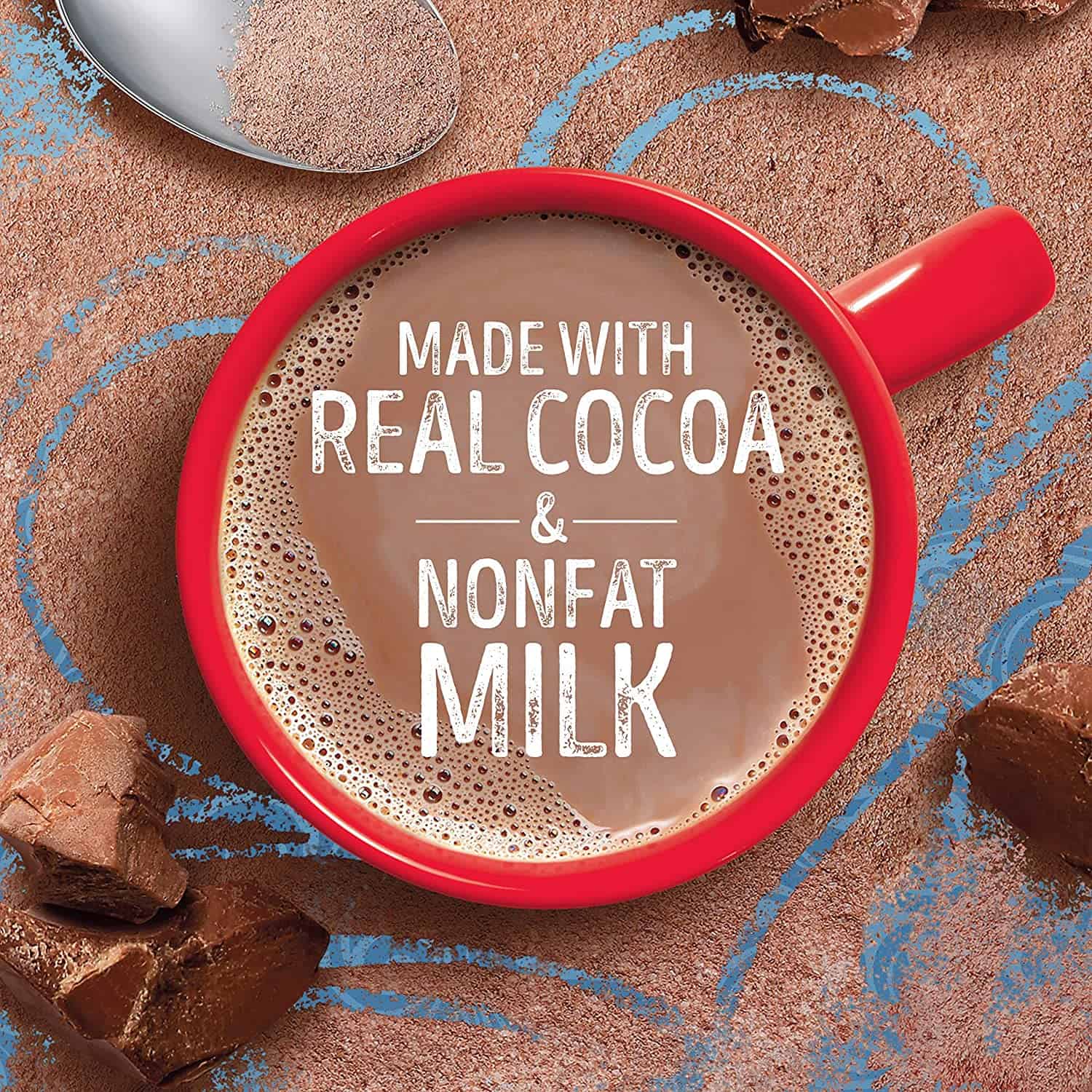 Swiss Miss Milk Chocolate Flavor Hot Cocoa Mix, 41.4 Ounce (Pack of 8)