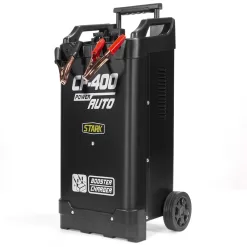 Stark 12/24V Battery Charger Fully Automotive Maintainer Jump Starter Display with Telescopic Handle