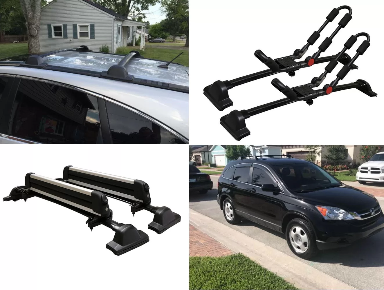 BrightLines Roof Rack Crossbars Roof Bars Replacement for Honda CR-V 2007 - 2011