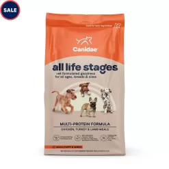 Canidae All Life Stages Chicken, Turkey, Lamb & Fish Meals Formula Dry Dog Food, 44 lbs.