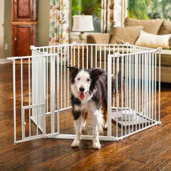 EveryYay In The Zone Steel Pet Gate & Play Pen, 144