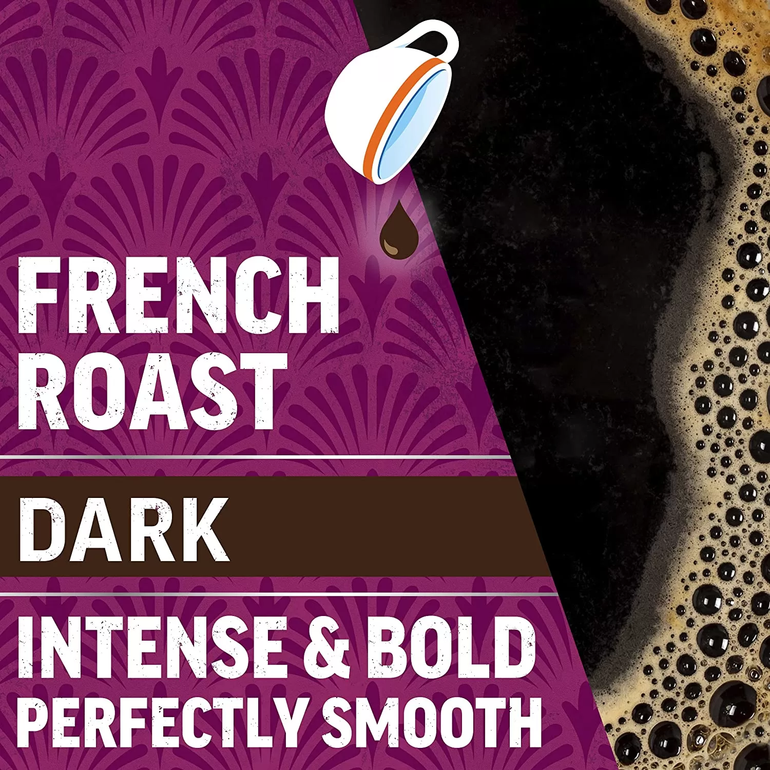 Maxwell House French Roast Dark Roast K-Cup Coffee Pods (84 ct Box)