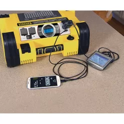 STANLEY 700/1400 Amp Professional Power Station w/Compressor (PPRH7DS)