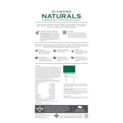 Diamond Naturals Large Breed Adult Chicken and Rice Dry Dog Food, 40 lbs.