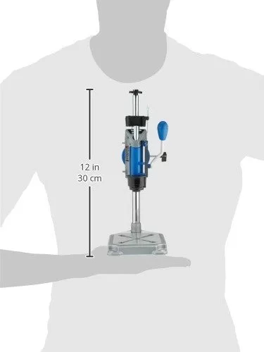 Dremel Drill Press Rotary Tool Workstation Stand with Wrench - Image 2