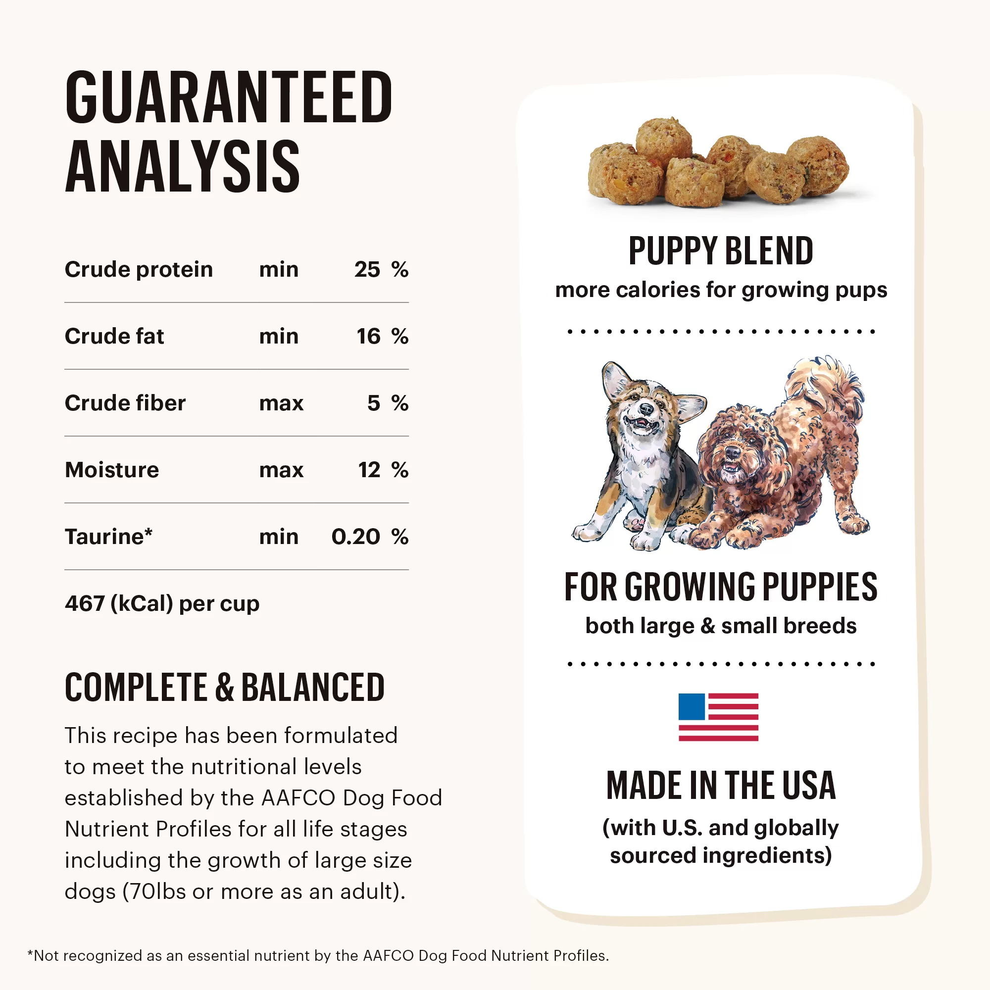 The Honest Kitchen Whole Food Clusters Puppy Whole Grain Chicken & Oat Recipe Dry Dog Food, 20 lbs.