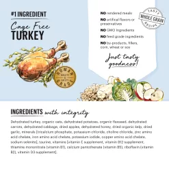 The Honest Kitchen Dehydrated Whole Grain Turkey Recipe Dog Food, 10 lbs