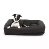 Reddy Indoor/Outdoor Dog Bed, 40" L X 30" W, Black