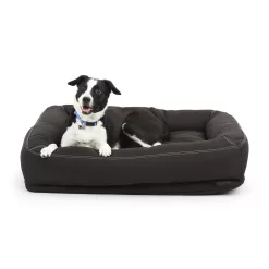 Reddy Indoor/Outdoor Dog Bed, 40" L X 30" W, Black