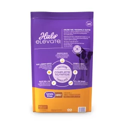 Halo Elevate Dog Grain Free Chicken Recipe Dry Food, 20 lbs.