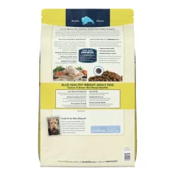Blue Buffalo Life Protection Formula Natural Adult Healthy Weight Chicken and Brown Rice Dry Dog Food, 34 lbs.
