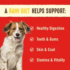 Stella & Chewy's Freeze Dried Raw Dinner Patties High Protein Chewy's Chicken Recipe Dry Dog Food, 25 oz.