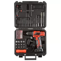 Fleming Supply Cordless Drill set 20-volt 3/8-in Cordless Drill (1 Li-ion Battery Included and Charger Included)