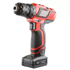 Fleming Supply Cordless Drill set 20-volt 3/8-in Cordless Drill (1 Li-ion Battery Included and Charger Included)