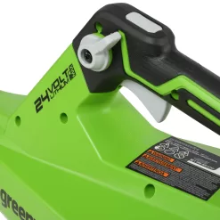 Greenworks 24-volt 450-CFM 110-MPH Battery Handheld Leaf Blower (Battery and Charger Not Included)