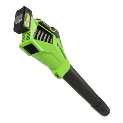 Greenworks 24-volt 450-CFM 110-MPH Battery Handheld Leaf Blower (Battery and Charger Not Included)