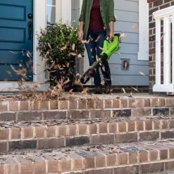 Greenworks 24-volt 450-CFM 110-MPH Battery Handheld Leaf Blower (Battery and Charger Not Included)