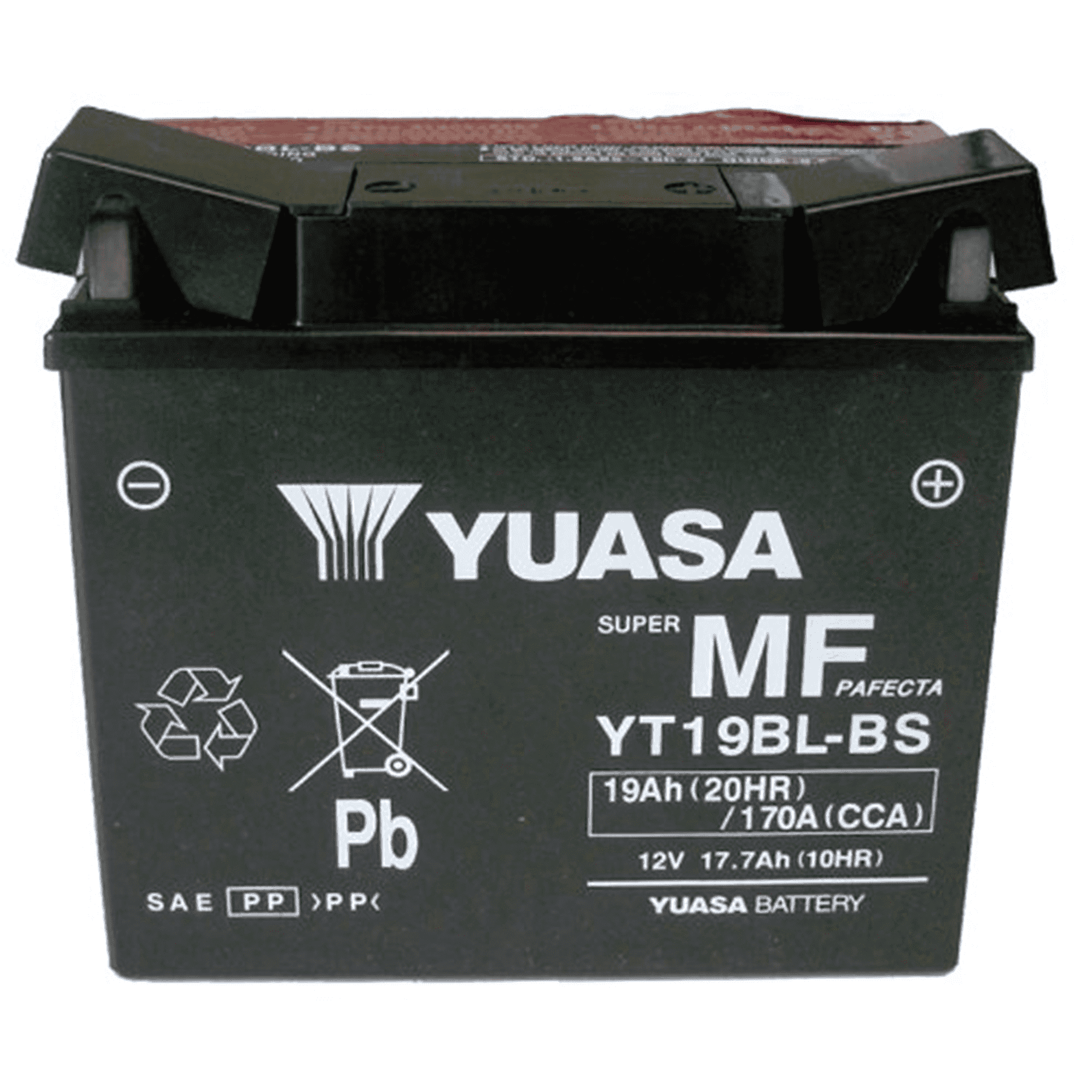 Yuasa Yt19bl Bs , Maintenance Free