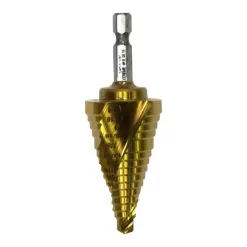 BLU-MOL Xtreme 1/4-in 15-Step Drill Bit (1/4-in to 1-1/8-in)