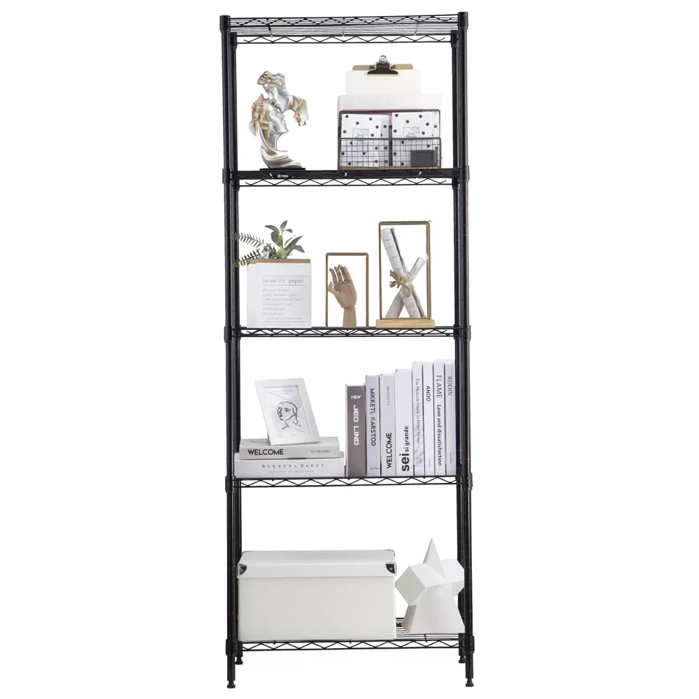 MZG Steel Heavy Duty 5-Tier Utility Shelving Unit (24-in W x 14-in D x 63-in H)