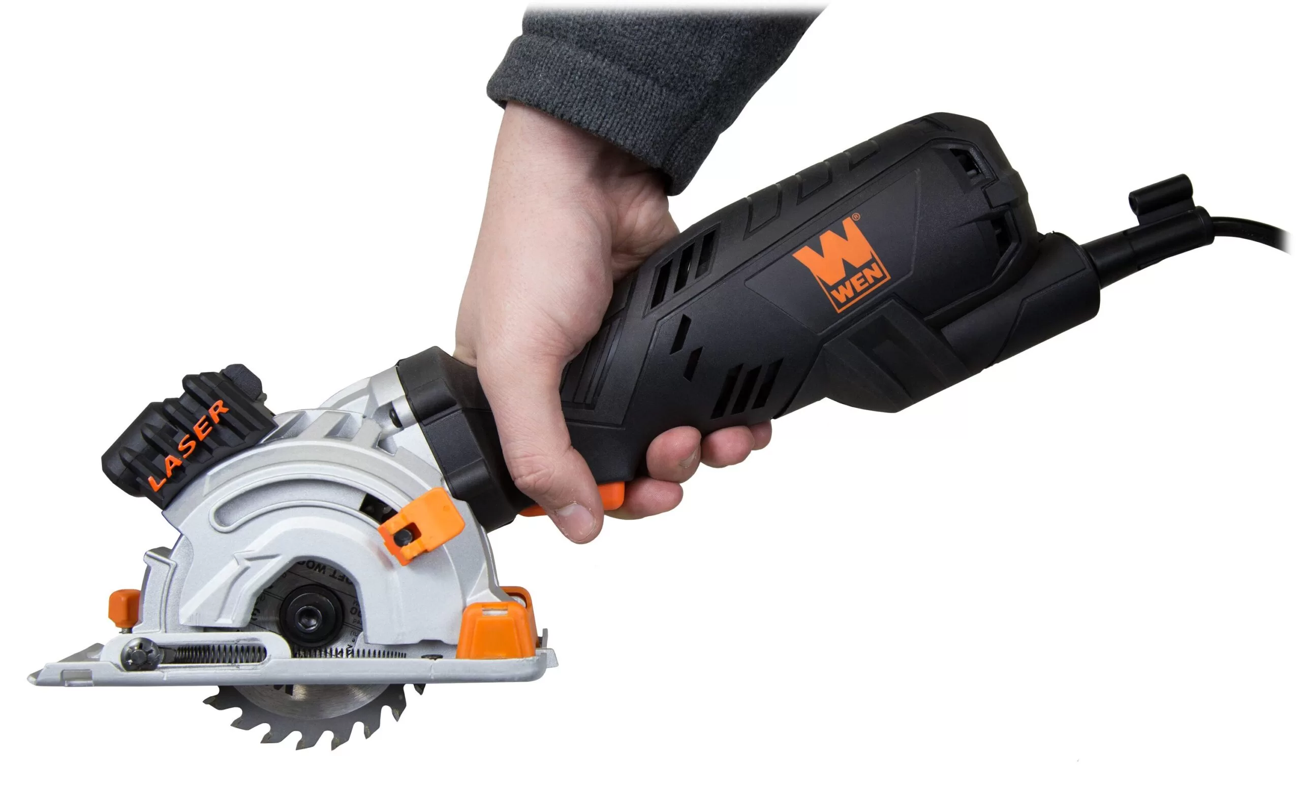 WEN 3-1/2-in Corded Compact Circular Saw