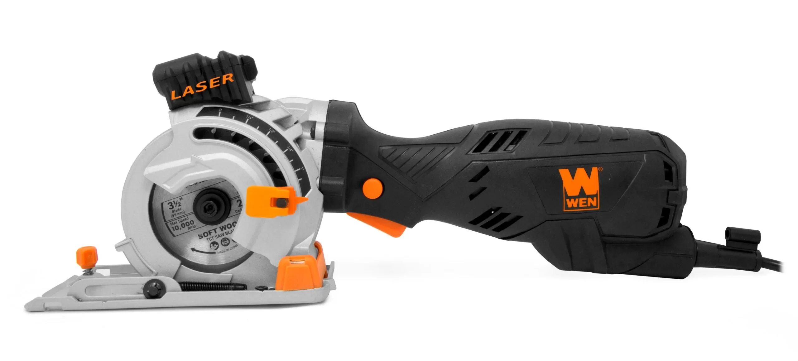 WEN 3-1/2-in Corded Compact Circular Saw