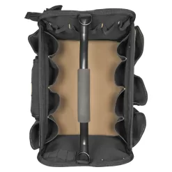 Custom LeatherCraft Black/Khaki Polyester 11-in Tool Bag